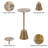 Jackins Agate Round Top Table