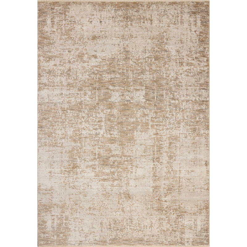 Loloi Nellie Stone / Taupe Area Rug, Rectangle 6'3" x 9'6"