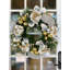 28" Snowy Leaves Holiday Wreath