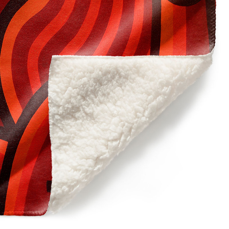 Couverture sherpa doux lovers, l 51 po x L 60 po