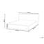 LESTRE 95cm Freeflow Polyester Hard-Side Waterbed Mattress-111633362