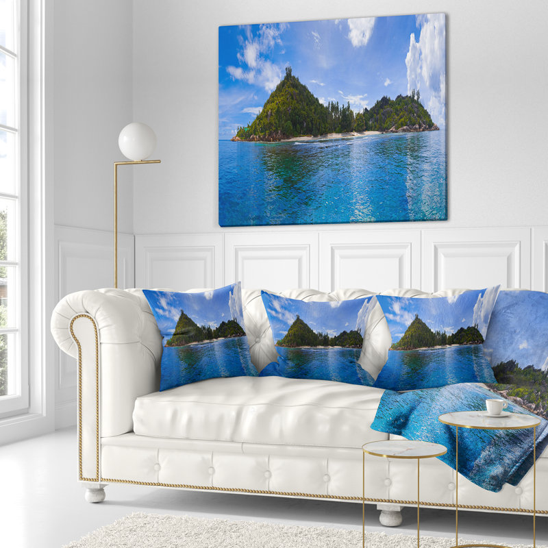 Coussin réversible, Carré 16 po, Throw Pillow