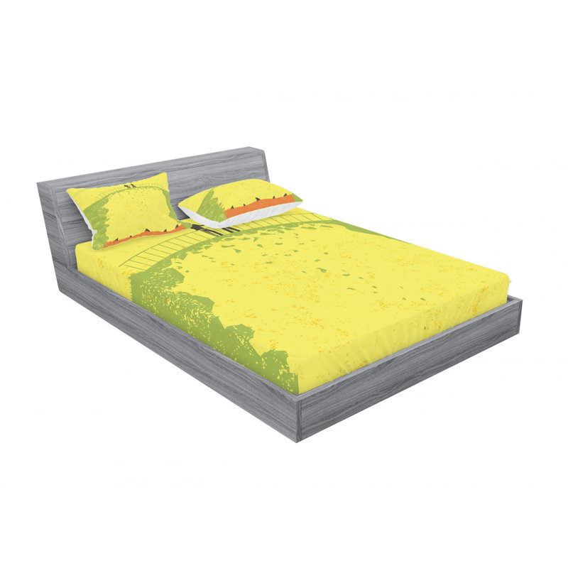 Microfiber Sheet Set, Full Sheet Set + Fitted Sheet + 2 Pillowcases