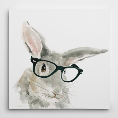 « jolie critter lapin », art sur toile