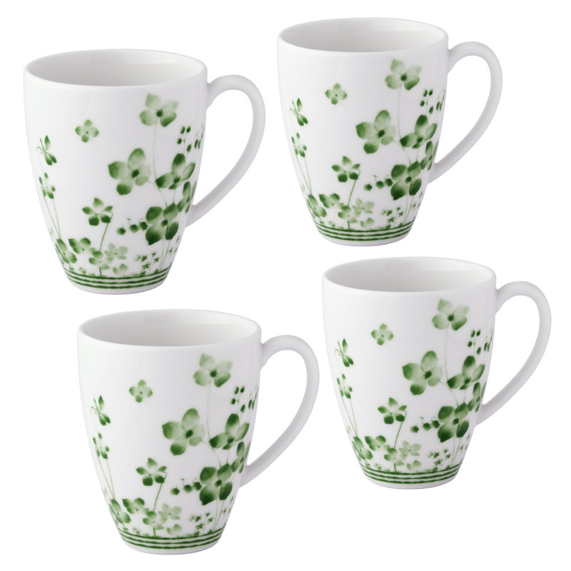 Noritake Bloomington Road Mugs, 16 oz., Vert, 4