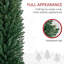 8' Artificial Pencil Christmas Tree