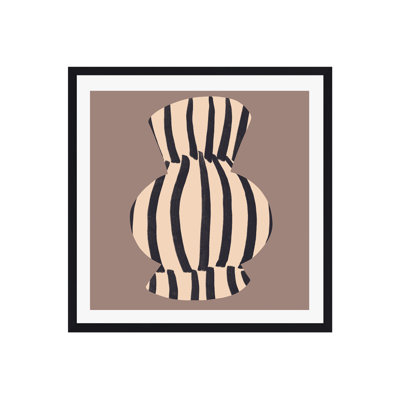 Ervand "Earth Tone Modern Vase" Print