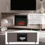 Bryanne 23'' W Black Electric Fireplace with 4900 BTU