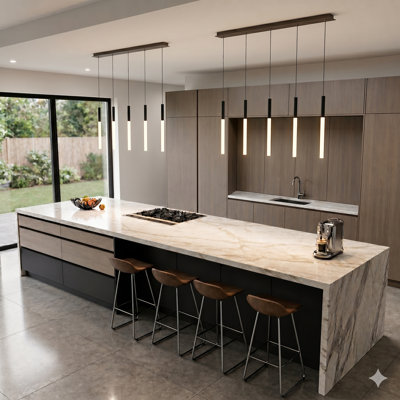 Baileyton 5 - Light Kitchen Island Pendant
