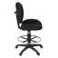 Chaise de bureau pivotante en tissu avec trousse de dessin Regency Comfort Series - noire-1246844192