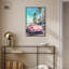 Coquette Miami déco sur toile tendance Art par Art Remedy-105586959-105586971