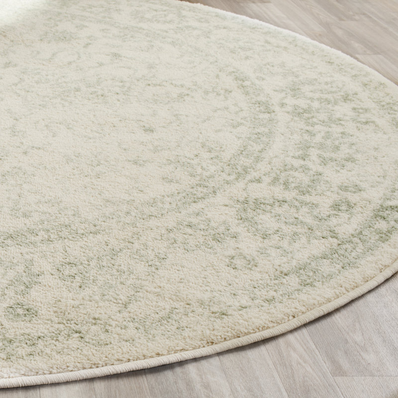 Nuss Oriental Performance Rug, Rond 4 pi