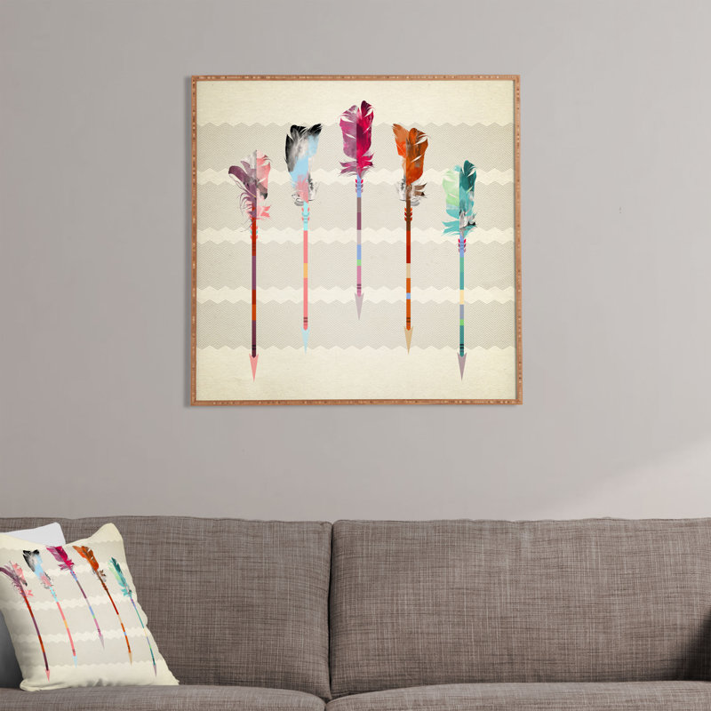 " Feathered Arrows " by Iveta Abolina