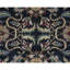Sultanabad Hand-Knotted High-Quality Black and Gold Area Rug