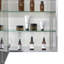 Armoire à pharmacie 20 x 26 pouces à fixation en surface ou encastré avec miroir-105504180