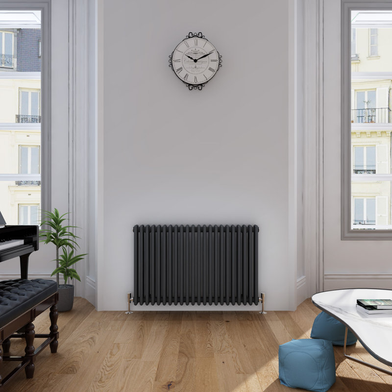Varda Horizontal Designer Radiator, 600mm H x 1010mm W x 100mm D