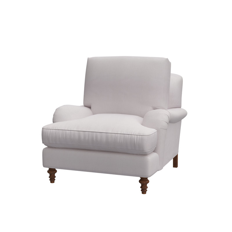 Fauteuil d'appoint Lotta, Rise fumée (tissu performance) 1357-93, Expresso