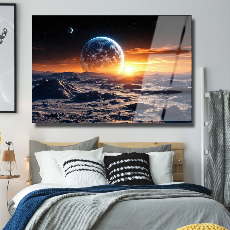 Espace en verre trempé, H 12 po x l 16 po
