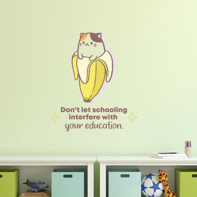 Text & Numbers Wall Decal