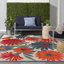 Tapis intérieur / extérieur floral Noleen-1663749533