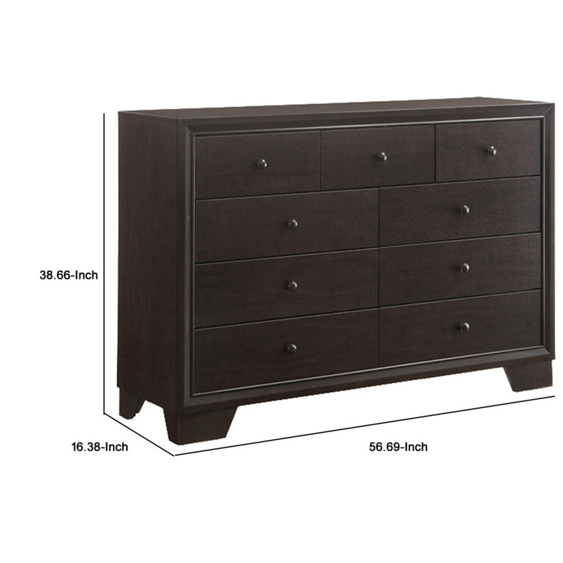 Commode 9 tiroirs Roblero