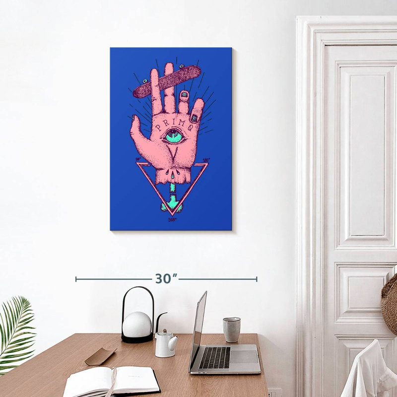 Senne The God Of Skate, 30" H x 20" W