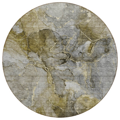Killingly Washable Abstract Indoor / Outdoor Rug