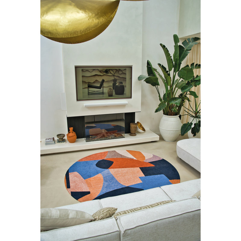 Abstract Recycled P.E.T Area Rug, Rectangle 140 x 200cm
