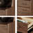 Italian style retro creative shoe cabinet