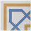 Revival 8" x 8" Ceramic Patterned Wall & Floor Tile