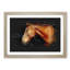 Chestnut Brown Horse - Picture Frame Graphic Art Print-56917170-56917169