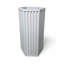 Hexagon Column Planter SM - White-1256475055-1256475053