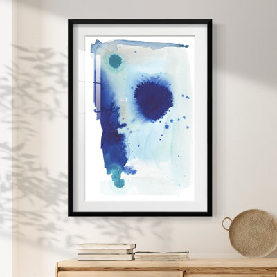 Spare Blue II -Framed Print