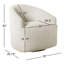 Fauteuil demi-tonneau pivotant Bonn Bonn-1444166852
