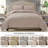 Wilmer Waffle Weave Textured Comforter Set-900329354-900329396