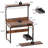31.5" Computer Desk with Hutch, Space-Saving Office Desk, Study Table, Workstation PC Table-266454058