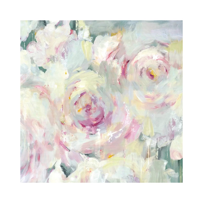 Shabby Peony II by PI Galerie - Wrapped Canvas Print, 30.48 cm H x 30.48 cm W