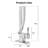 Single-Hole Single-Handle Bathroom Faucet with Drain Assembly