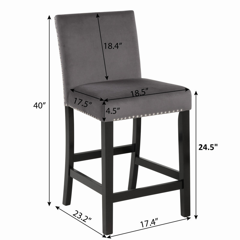 Tabouret de bar Cobre
