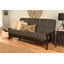 Johnte Full-Size Futon Frame and Full-Size Innerspring Mattress
