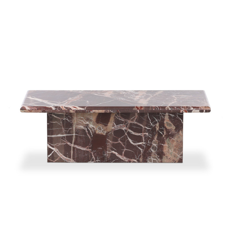 Arum Marble Coffee Table, Meriot Marble