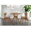 Chaise d'appoint en bois massif Ayela-754825182-754825183