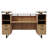 Mirella Reception Desk with Glass Countertop-1580888816-1580888817