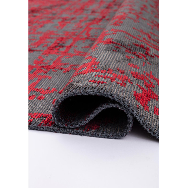 Rapture Abstract Area Rug, Square 9'10"