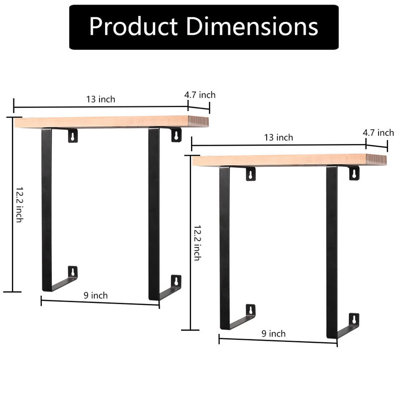 Porte-serviettes mural en bois
