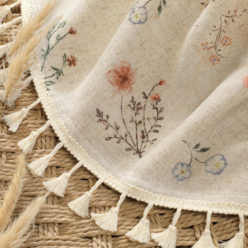 Rideau de douche Floral Farmhouse Vintage, rideaux de douche Spring
