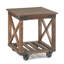 Moderne - Table de bout - Brun foncé vieilli