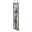 Iris Stained Glass Window Panel