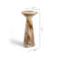 Ensemble de 2 tables d'appoint Modern Jasper