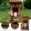 Drôle de gnome de jardin d'extérieur